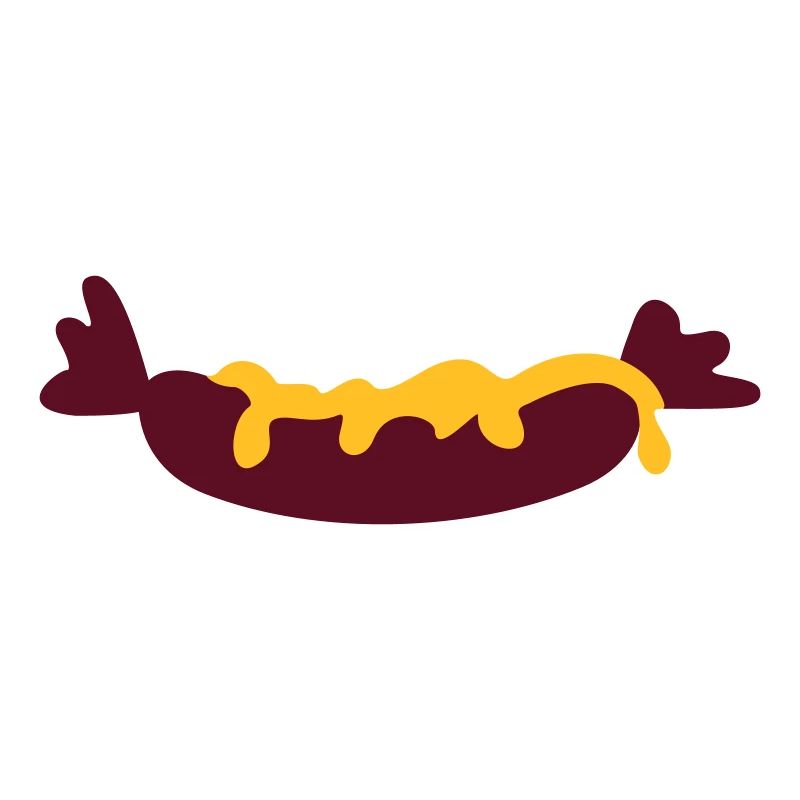 Wurst mit Senf / sausage with mustard (2c)