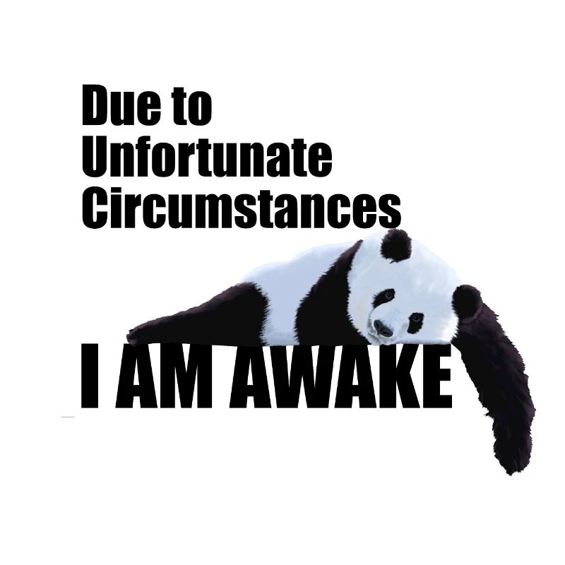 EN RAISON DE CIRCONSTANCES MALHEUREUSES, JE SUIS ÉVEILLÉ PANDA