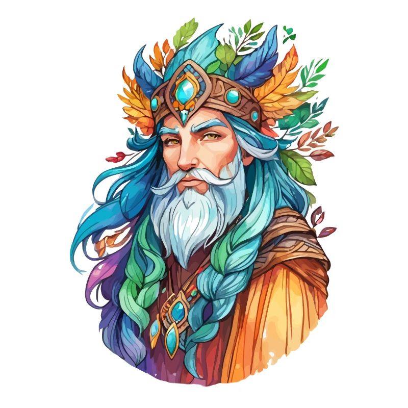 Aquarelles de druide