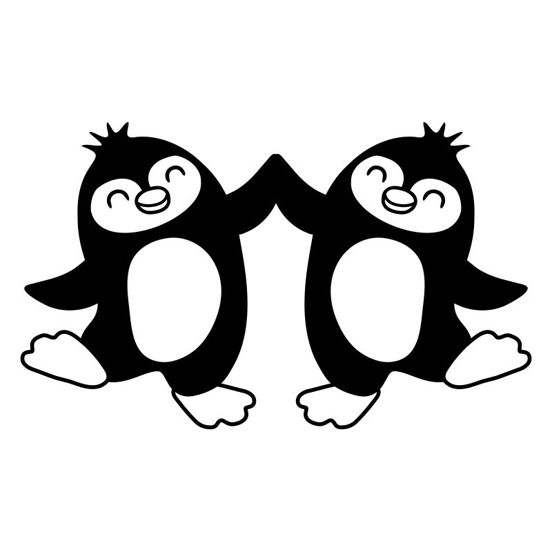 Bienvenue Penguins High Five