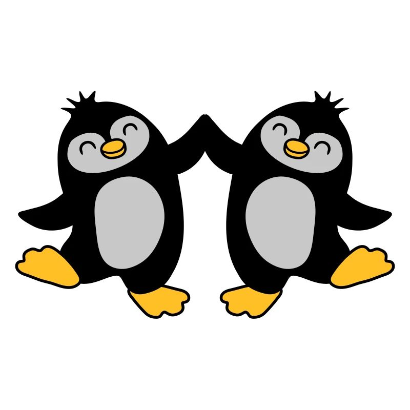 High Five Welcome Penguins