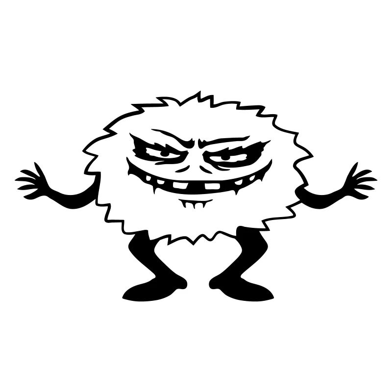 Horror Monster gruselig Comic