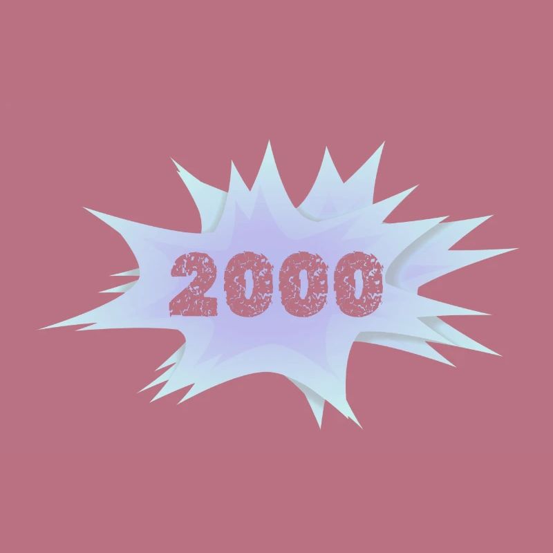 Speech bubble 2000