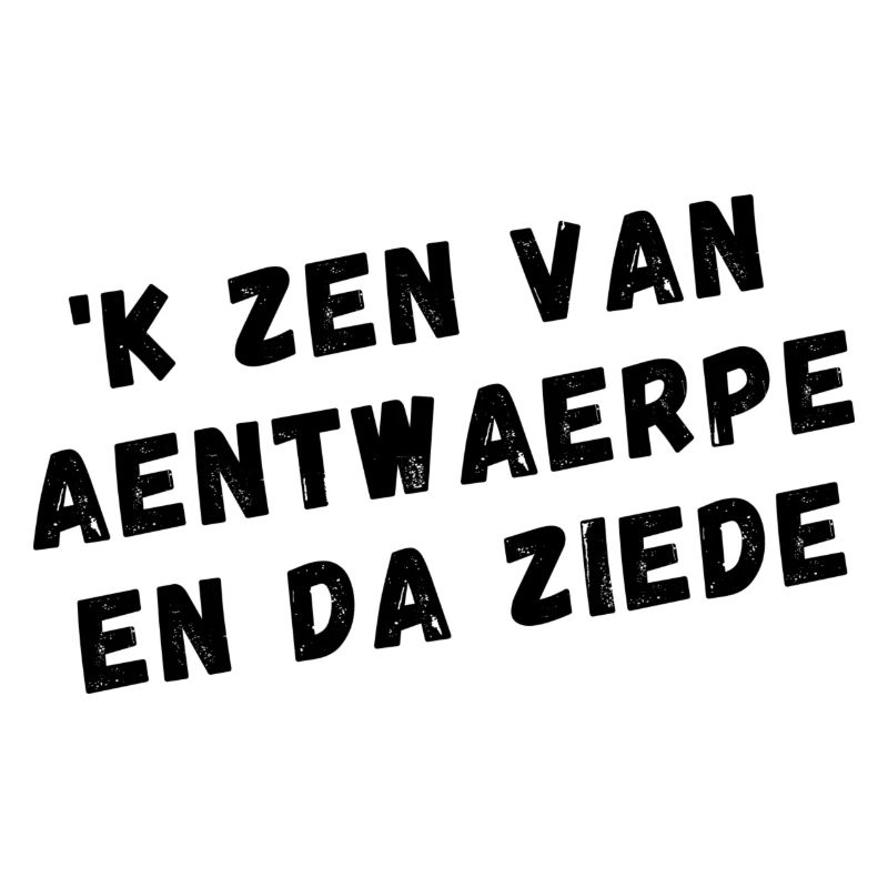 Antwerp dialect shirts