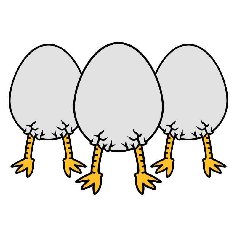 Chick In Egg Crew
