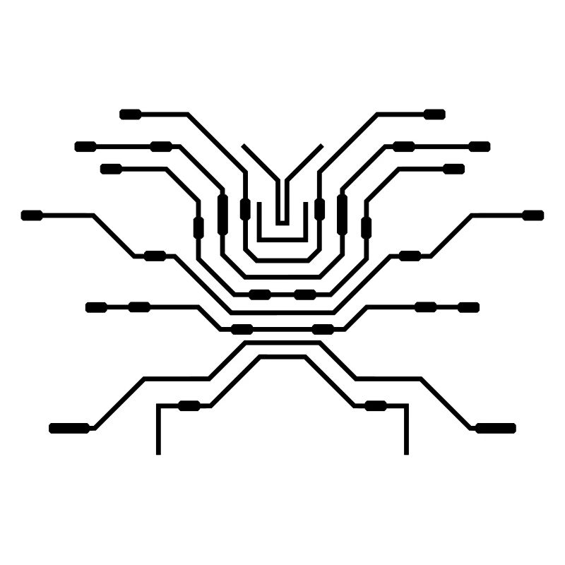 design pc wires processor cpu wire wiring