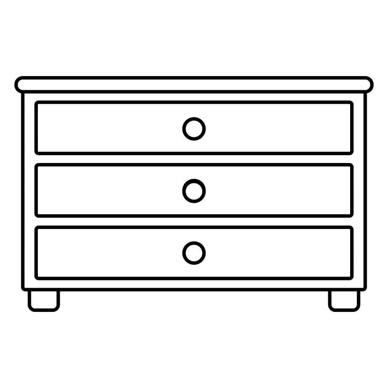 Tiroirs de meubles Commode Design