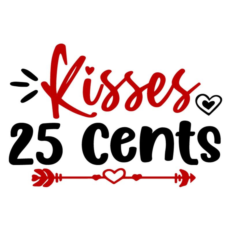 Bisous 25 cents