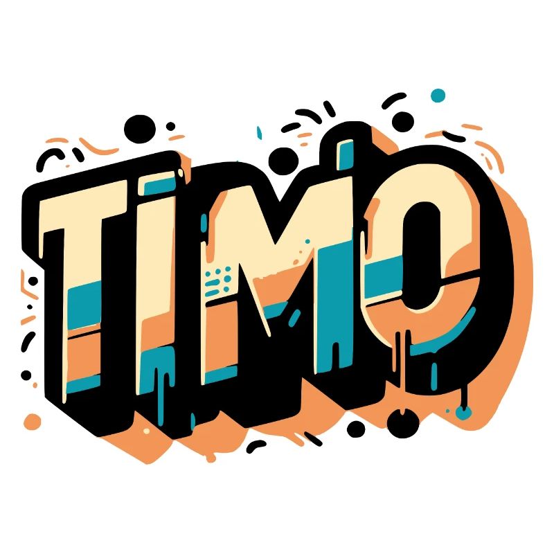 Timo Name Graffiti