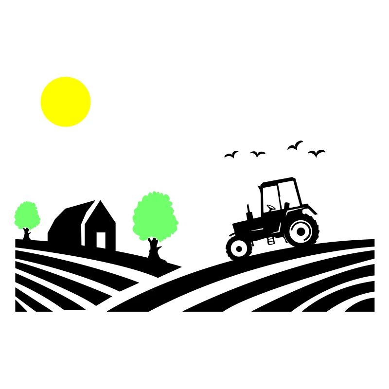 Ferme de tracteurs