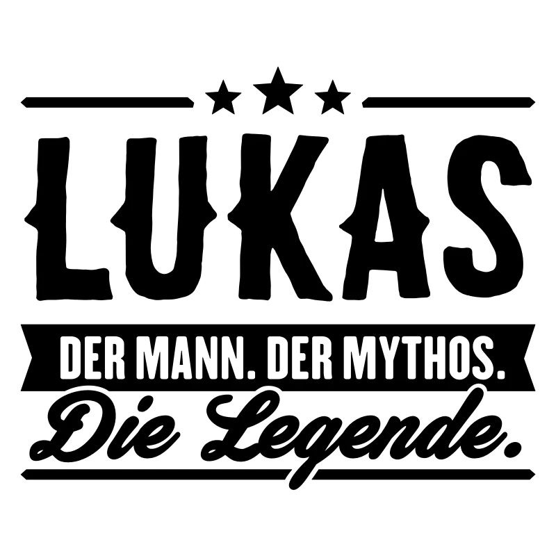 Mann Mythos Legende Lukas
