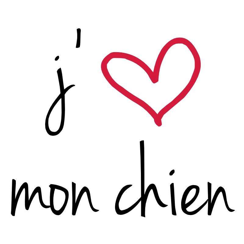 j'aime mon chien