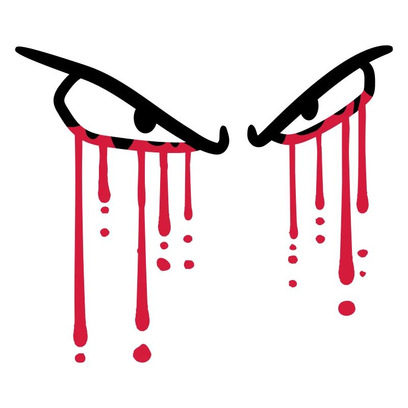 blood drops 2 eyes graffiti cry howling tears