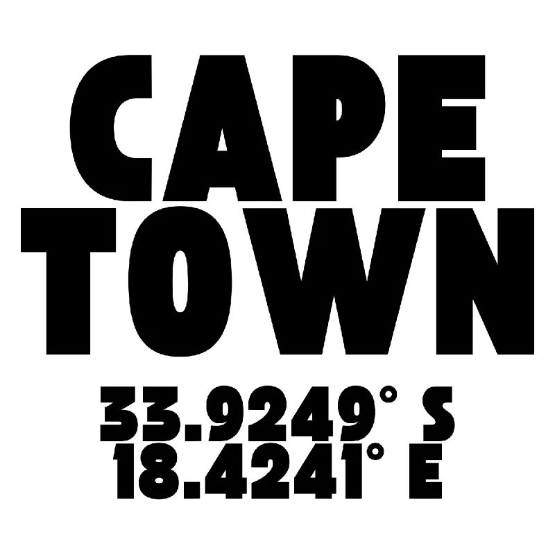 Cape Town Cape Town - Design with Coordinates