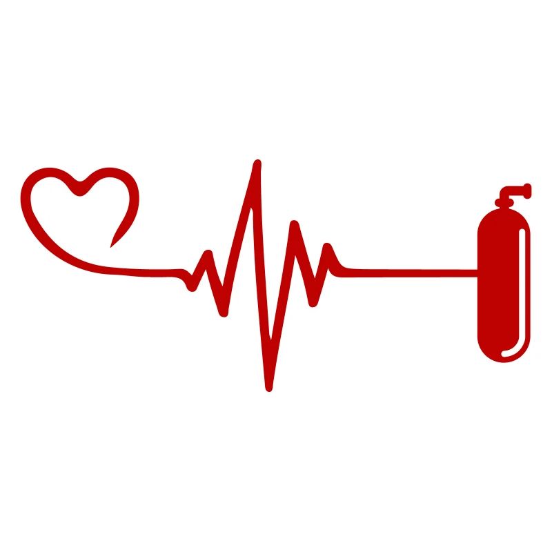 Oxygen Diving Pulse Heart