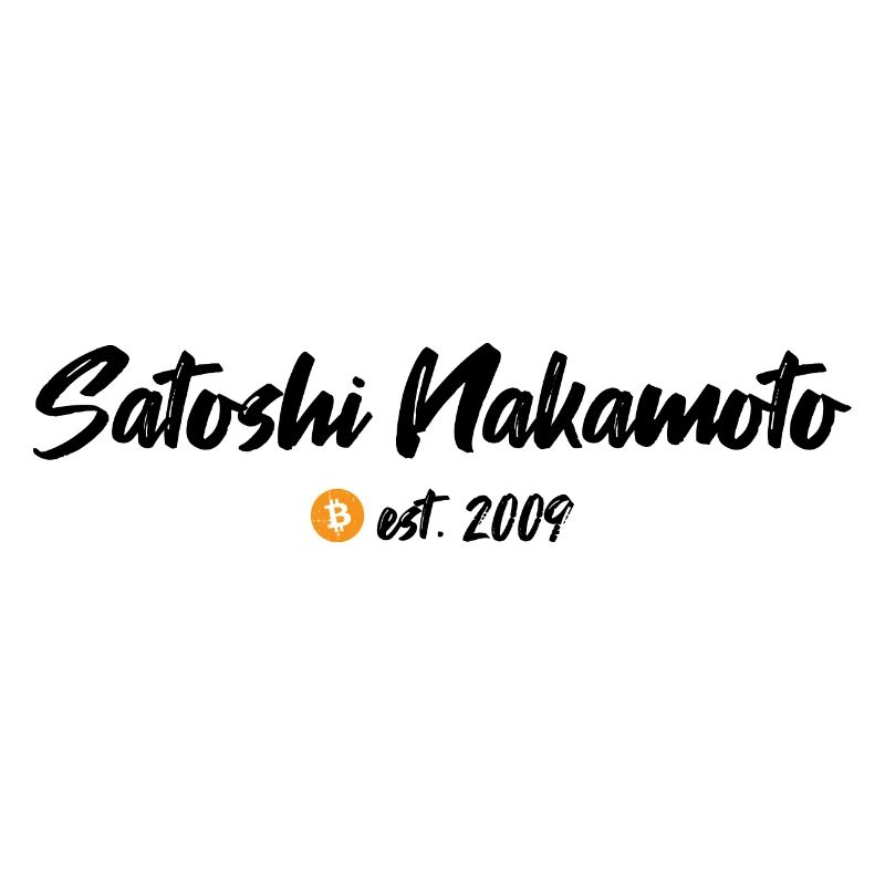 Satoshi Nakamoto est. 2009 Blockchain Bitcoin