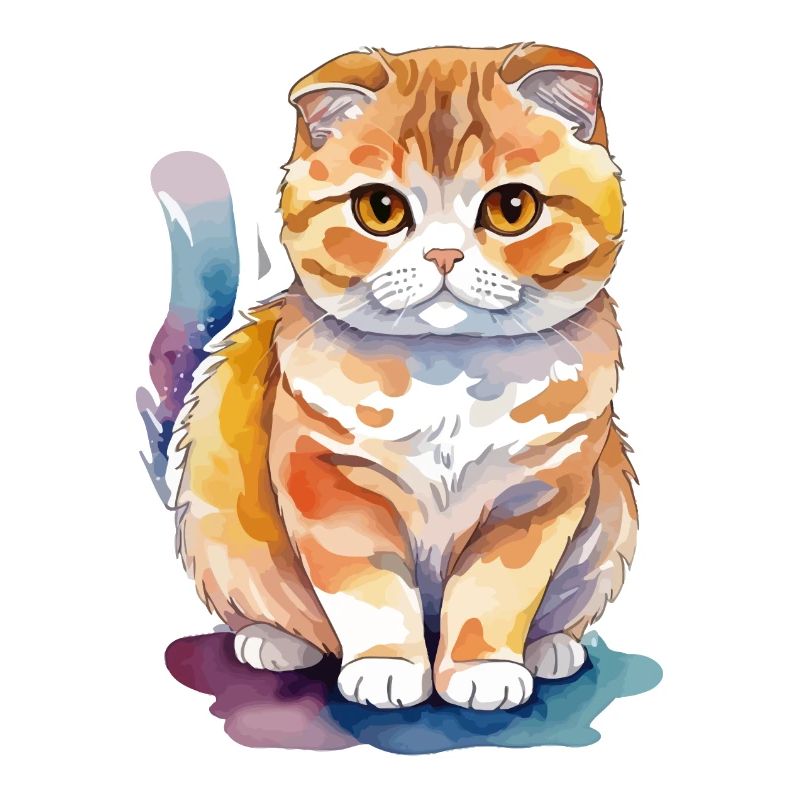 Scottish Fold Scottish Fold-Eared Cat