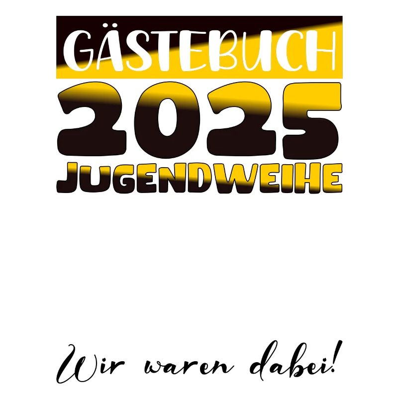 Jugendweihe 2025 Gästebuch Geschenk Mädchen Jungen