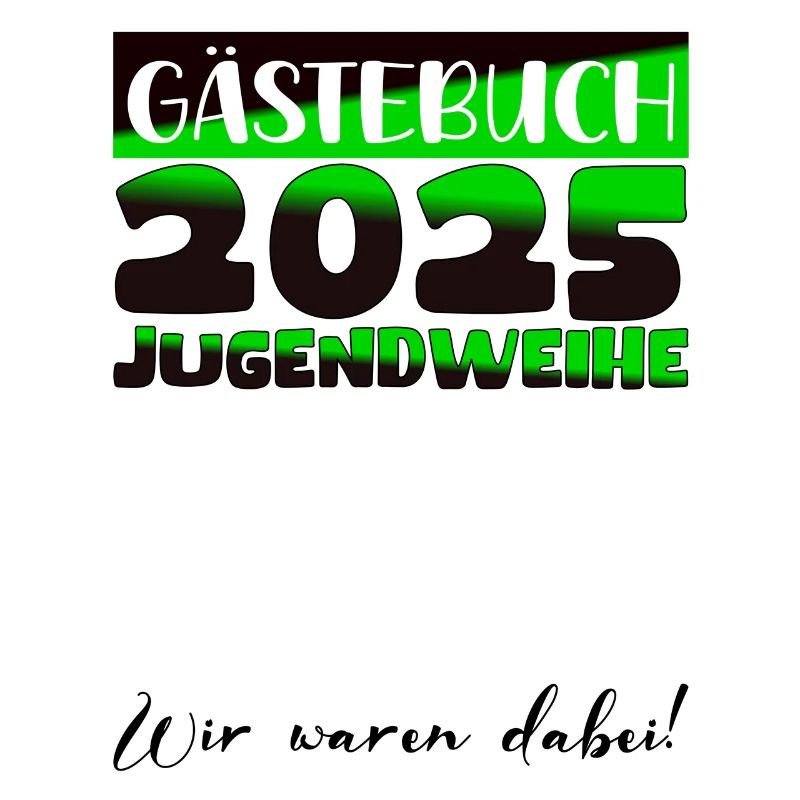 Jugendweihe 2025 Gästebuch Geschenk Mädchen Jungen