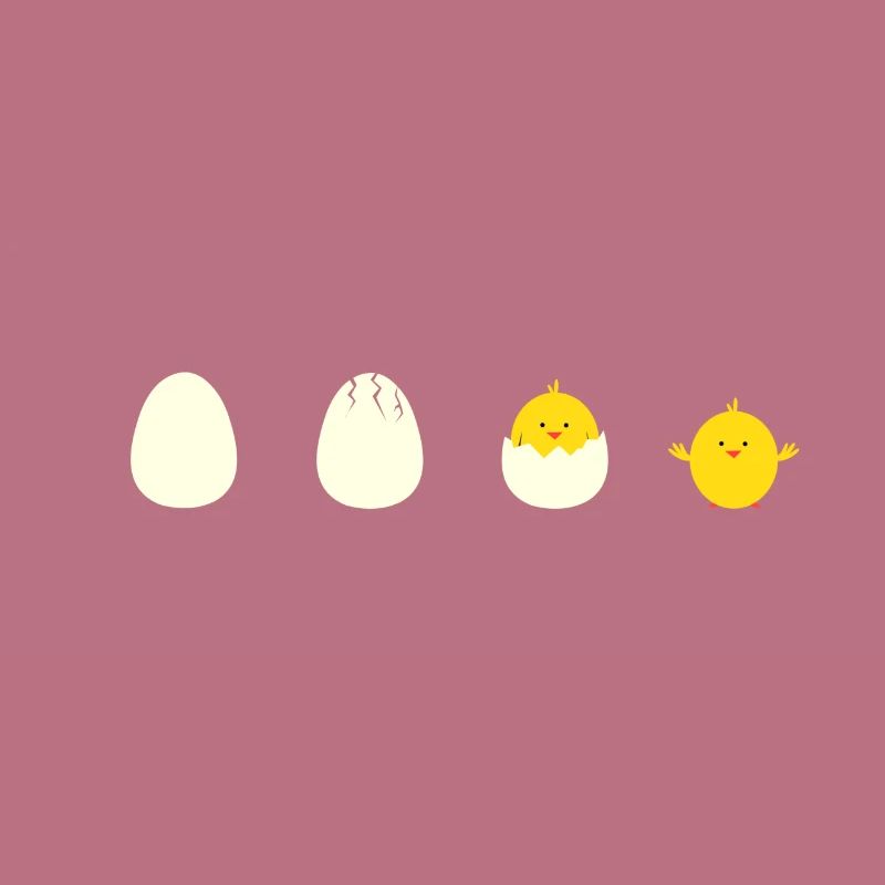 Chicks eggs hatching gift idea