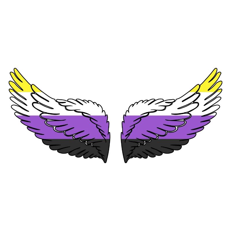 Wing Nonbinary Non-Binary Gender Nonbinary