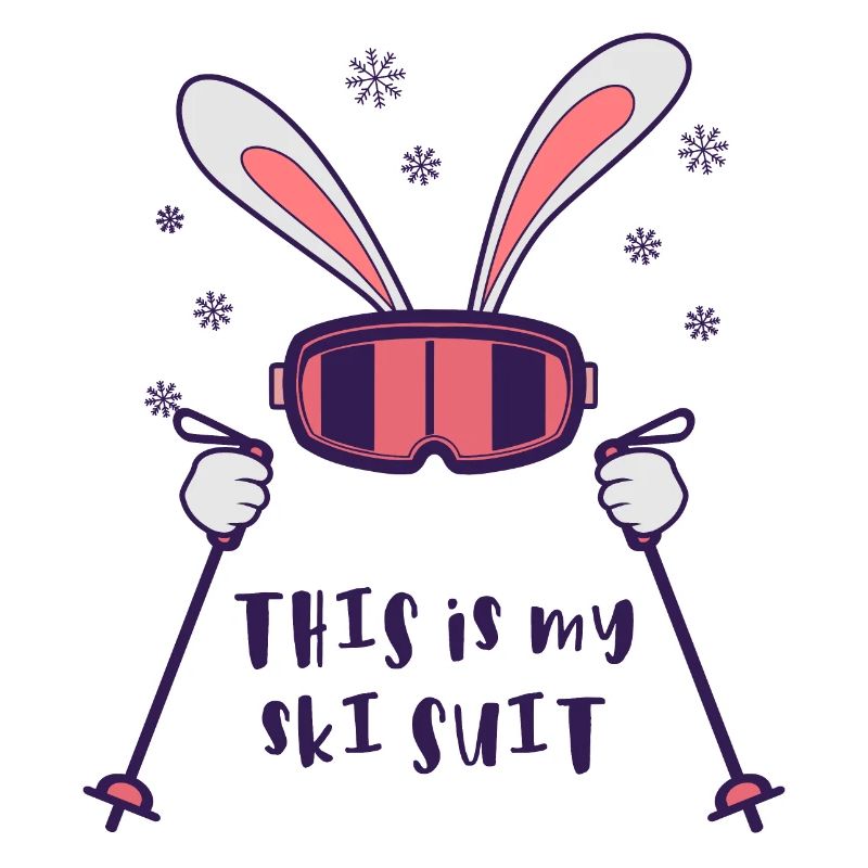 C’est ma combinaison de ski Ski Ski