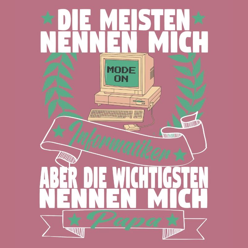 Entwickler Informatik Computer Programmierer Vater