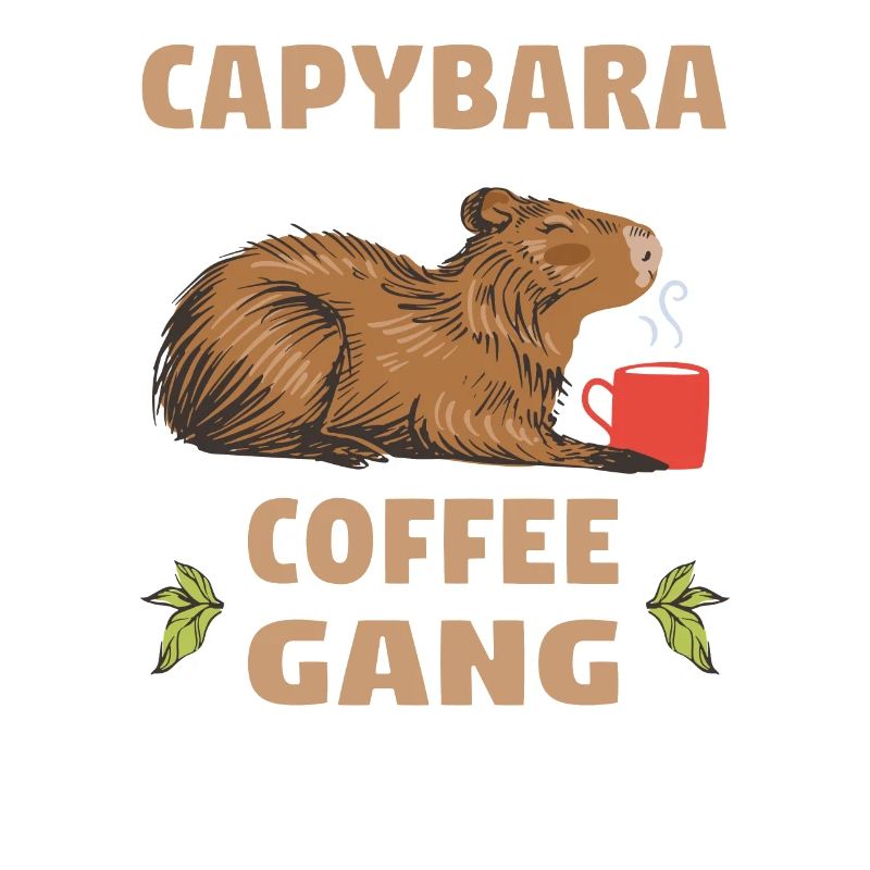 Cappybara Capybara Café Capybara Ventilateurs