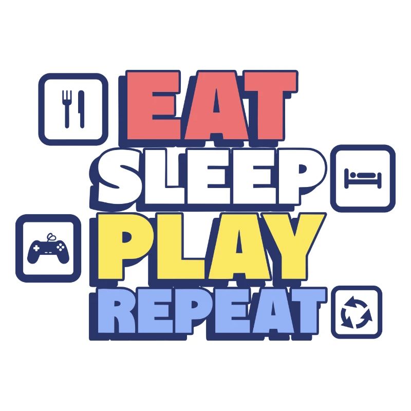 Eating, sleeping, playing, repeating