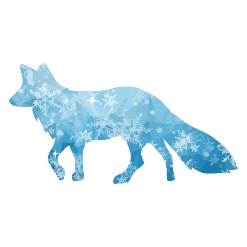 Snow Fox Fox Fox / Fox Ice Neige