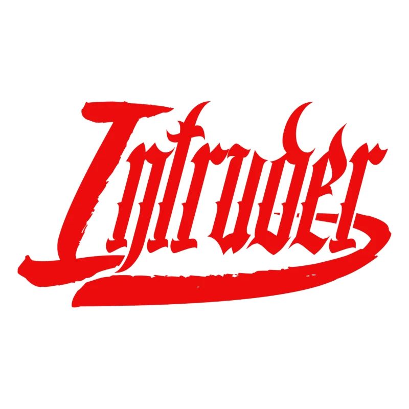 intruder hacker eindringling clan sticker computer