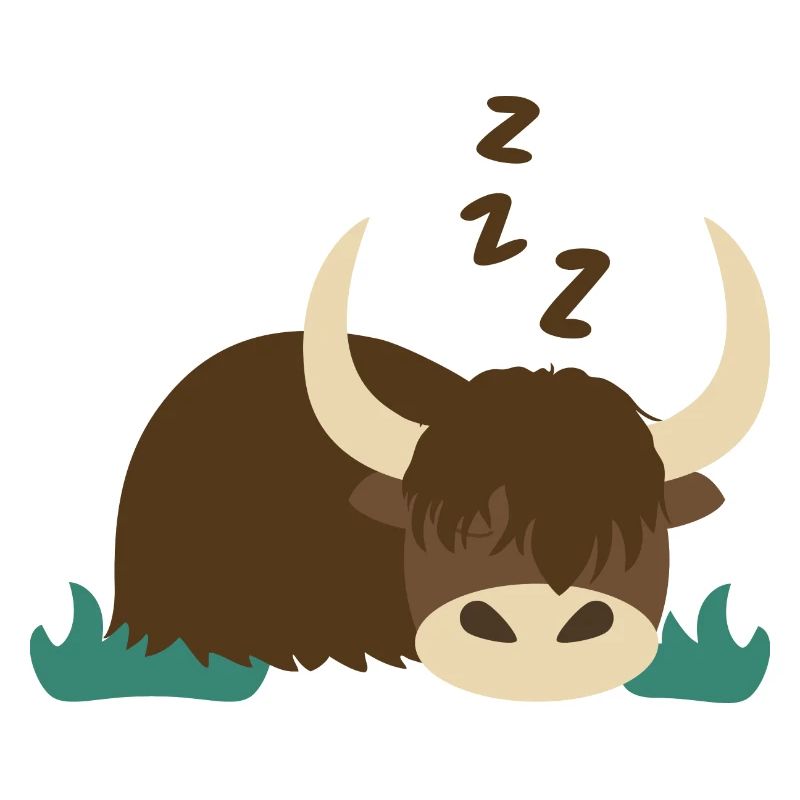 Yak endormi