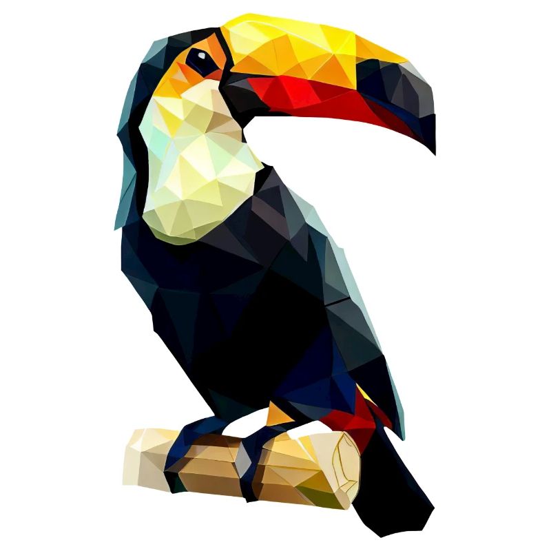 Polygonaler Tukan
