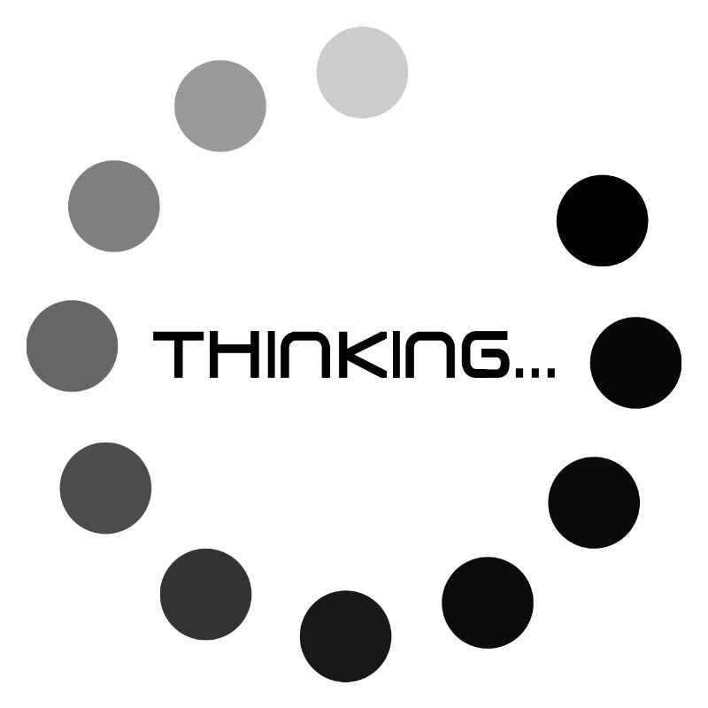 Thinking Ladeanzeige Geschenk