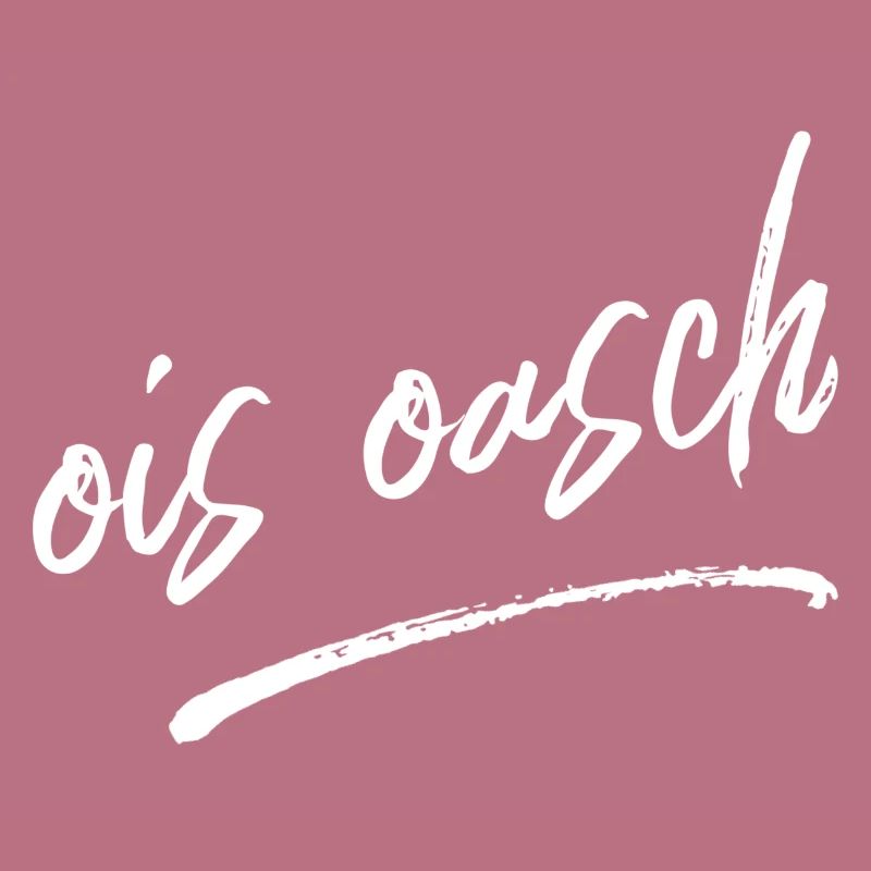 Handschrift Everything stupid Viennese dialect dialect