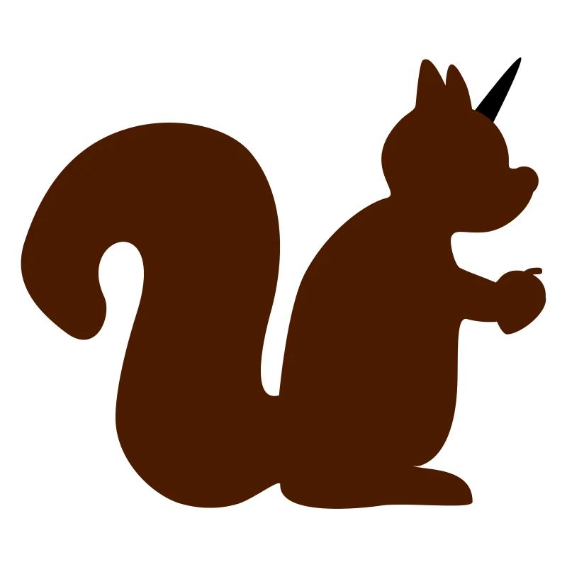 Écureuil licorne