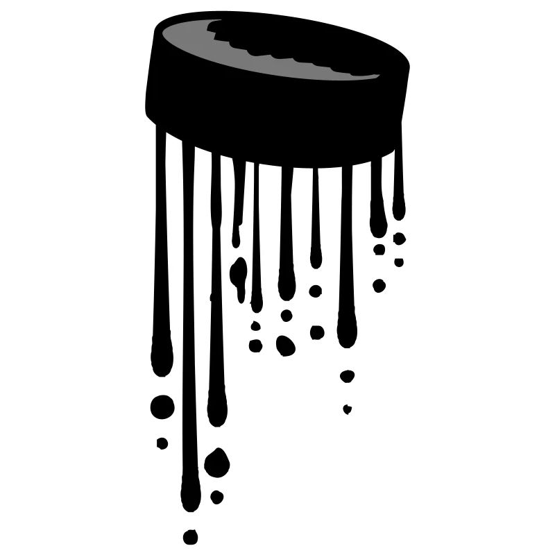 Puck Drops Graffiti