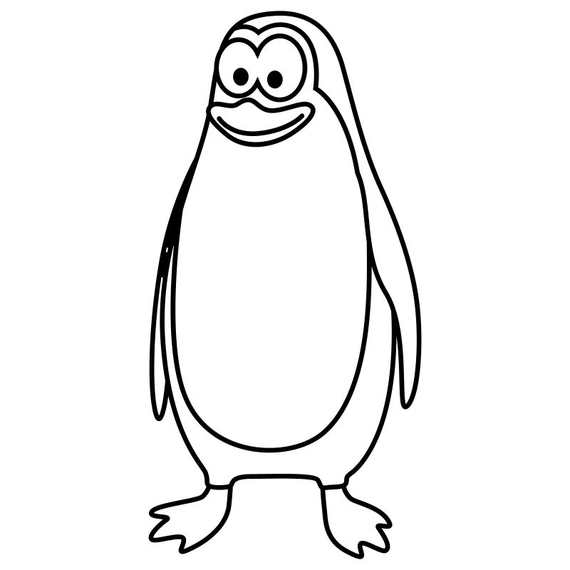 Pinguin Comic Tier