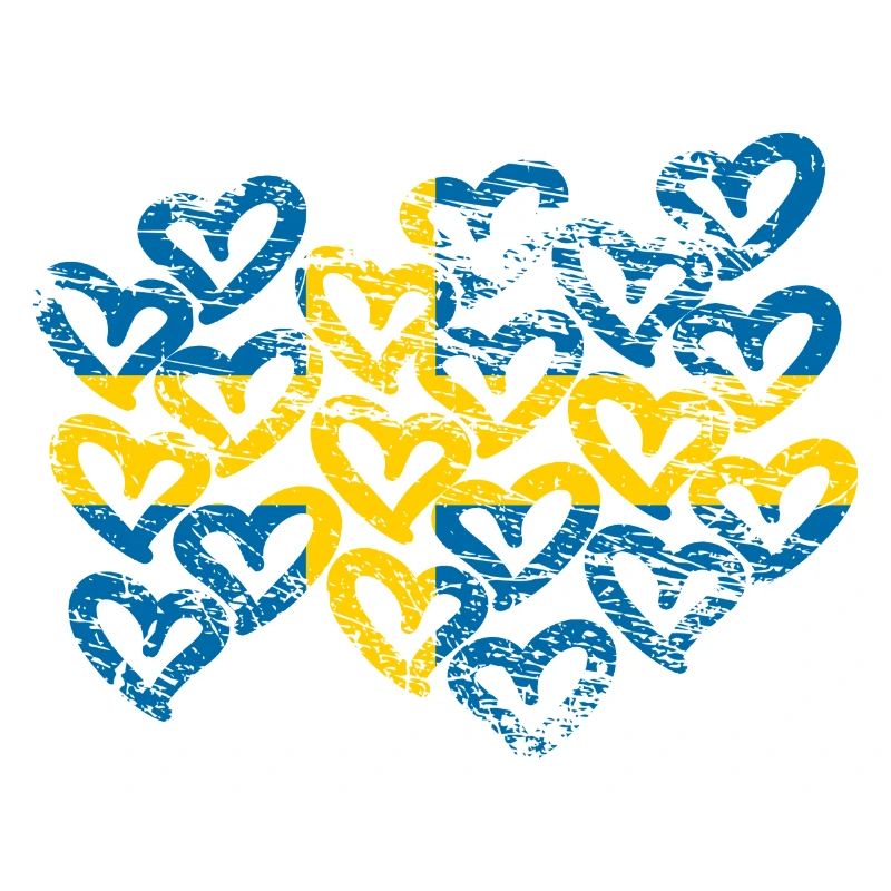 Flag with heart