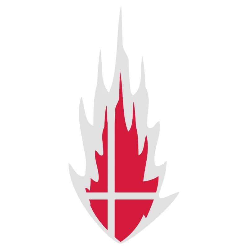 Denmark Danmark Fire Flame Design