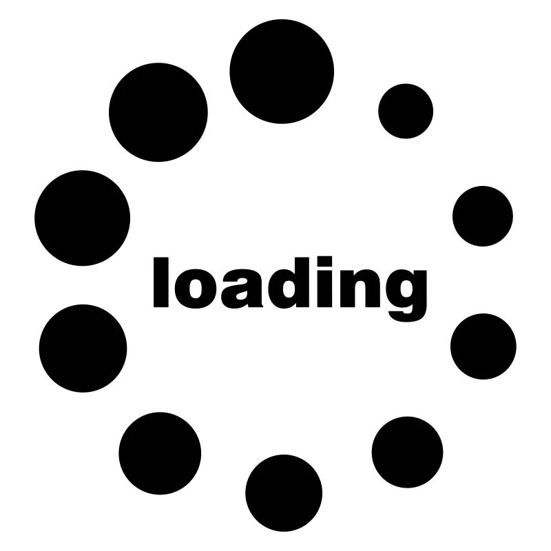 loading waiting thinking Beladung Preloader Tee