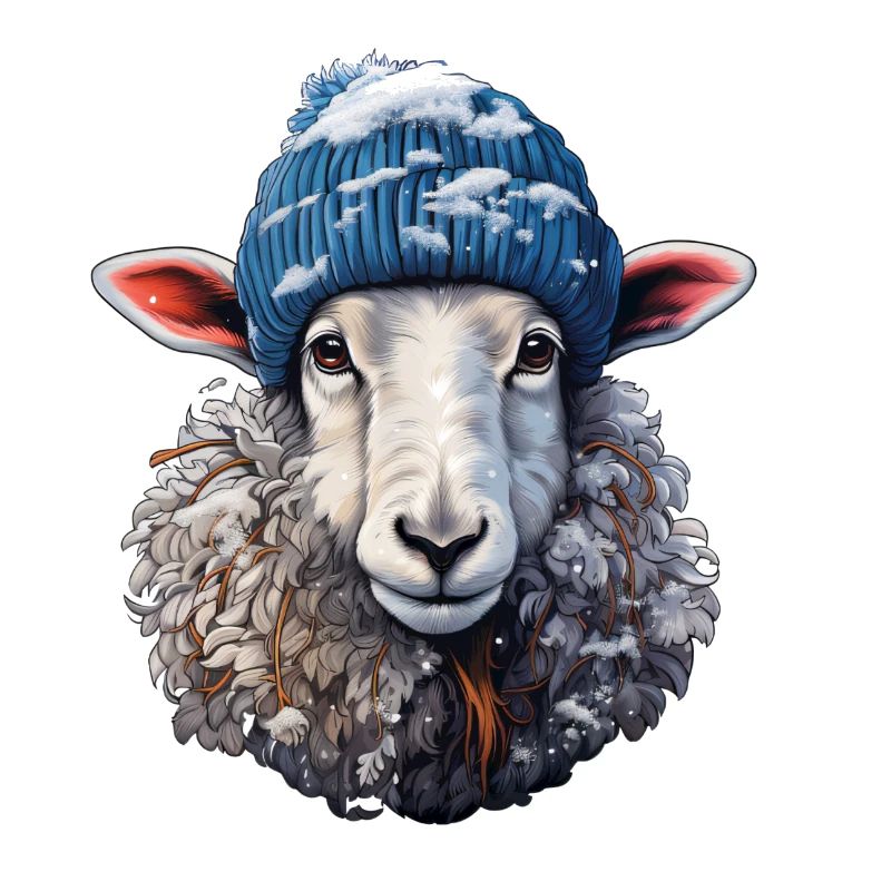 Winter Sheep