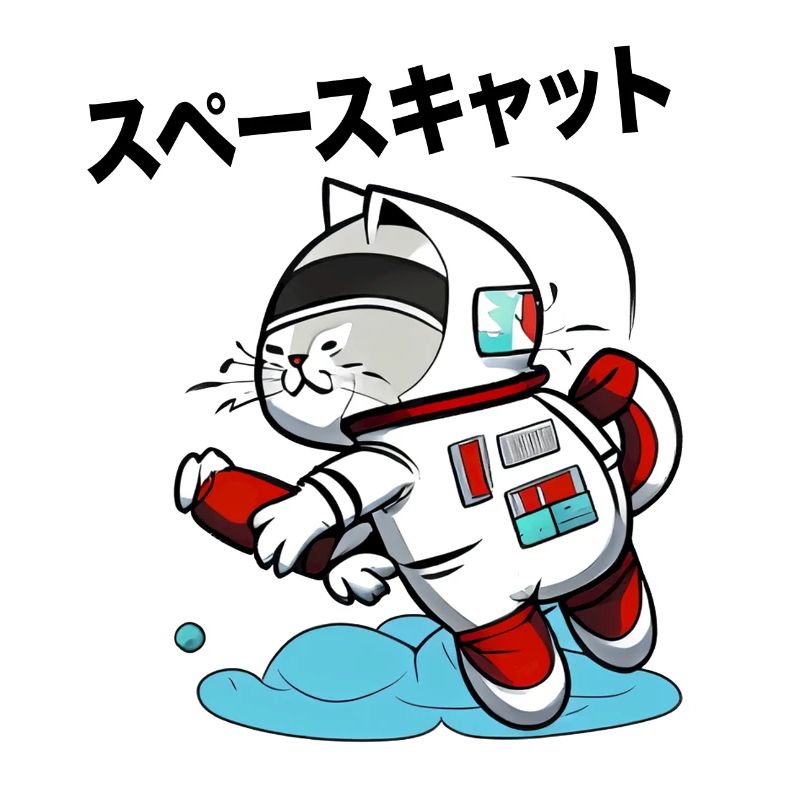 SPACE CAT JAPANESE