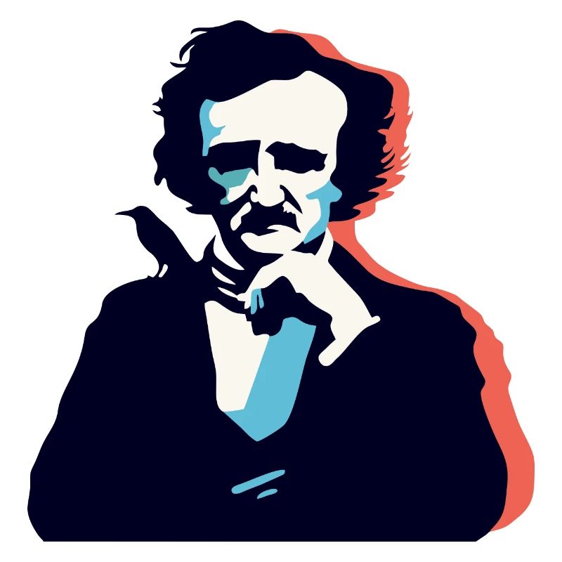 Edgar Allan Poe Thinking