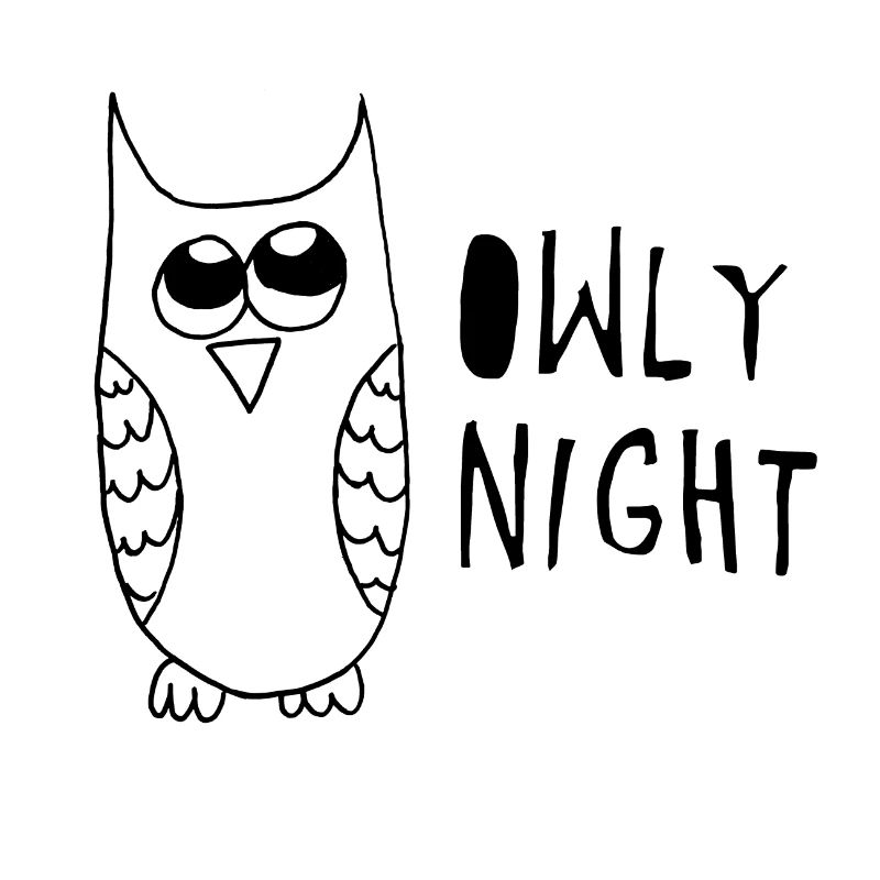 Eule gute Nacht