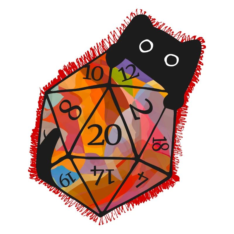 Un chat mignon se cache derrière 20 cubes