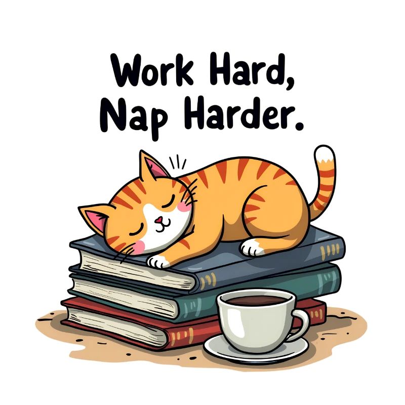 WORK HARD, NAP HARDER