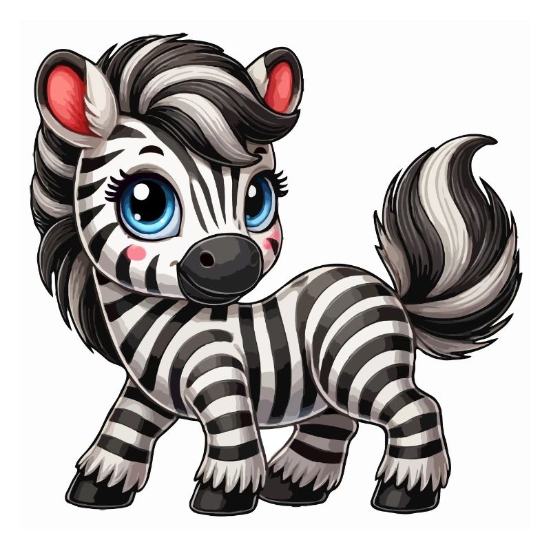 Zebra-Kind