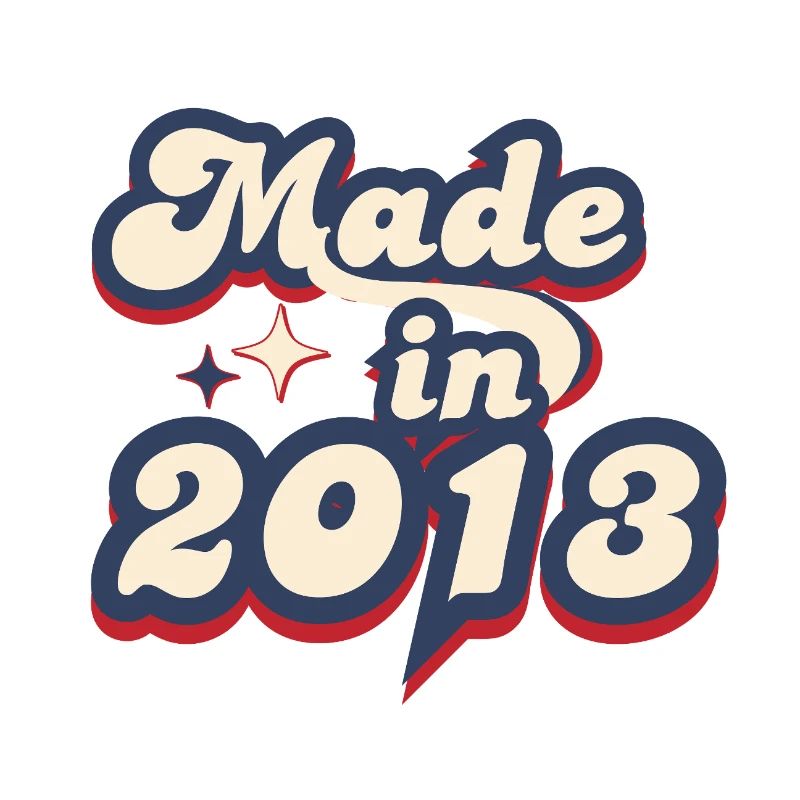 Made in 2013 retro