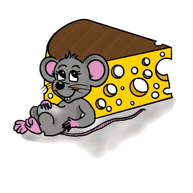 Souris et fromage